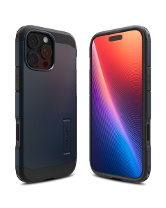 Чехол SPIGEN для iPhone 16 Pro - Tough Armor T AI (MagSafe) - Синий/Серый - ACS08511