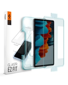 Защитное стекло SPIGEN для Galaxy Tab S8 / S7 - EZ FIT GLAS.tR - Прозрачный - 1 шт - AGL02032