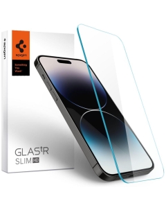 Защитное стекло SPIGEN для iPhone 14 Pro Max - GLAS.tR Slim HD - Прозрачный - 1 шт - AGL05210