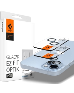 Защитное стекло для камеры SPIGEN для iPhone 14 / 14 Plus - GLAS.tR EZ Fit Optik Pro - 2 шт - Синий - AGL05602