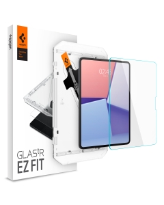 Защитное стекло SPIGEN для iPad Pro 13 (2024) - Glass tR EZ Fit - Прозрачный - 1 шт - AGL07793