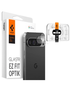 Защитное стекло для камеры SPIGEN для Google Pixel 9 Pro - Glas.tR EZ Fit Optik - 2 шт - Прозрачный - AGL08444