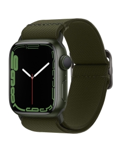 Ремешок SPIGEN для Apple Watch (49/45/44/42 mm) - Lite Fit - Зеленый/Хаки - AMP02288