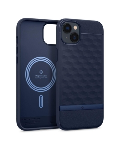 Чехол SPIGEN Caseology для iPhone 14 - Parallax Mag - Синий - ACS05075