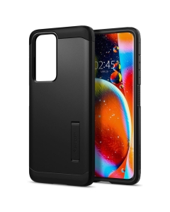 Ударопрочный чехол SPIGEN для Galaxy S21 Ultra - Tough Armor - Черный - ACS02354