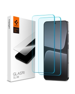 Защитное стекло SPIGEN для Xiaomi 13 - GLAS.tR Slim - Прозрачный - 2 шт - AGL06037
