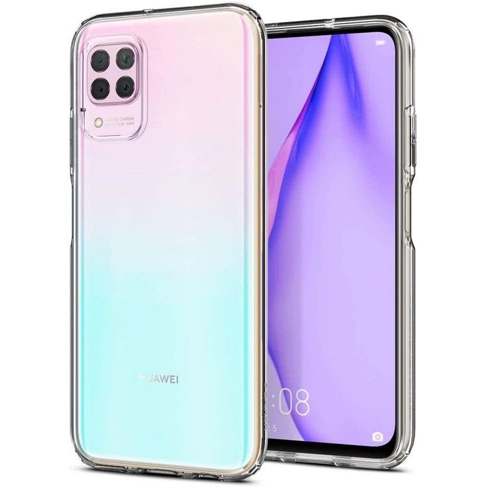 Чехол-капсула SPIGEN для Huawei P40 Lite/ Nova 71 - Liquid Crystal -  Прозрачный - ACS00973. Заходите!