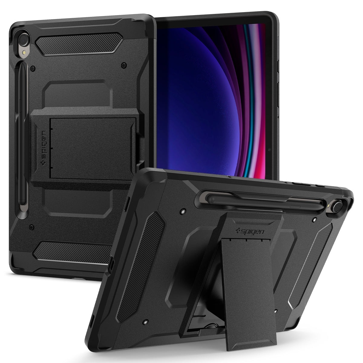 Чехол SPIGEN для Galaxy Tab S9 - Tough Armor Pro - Черный - ACS06837.  Заходите!