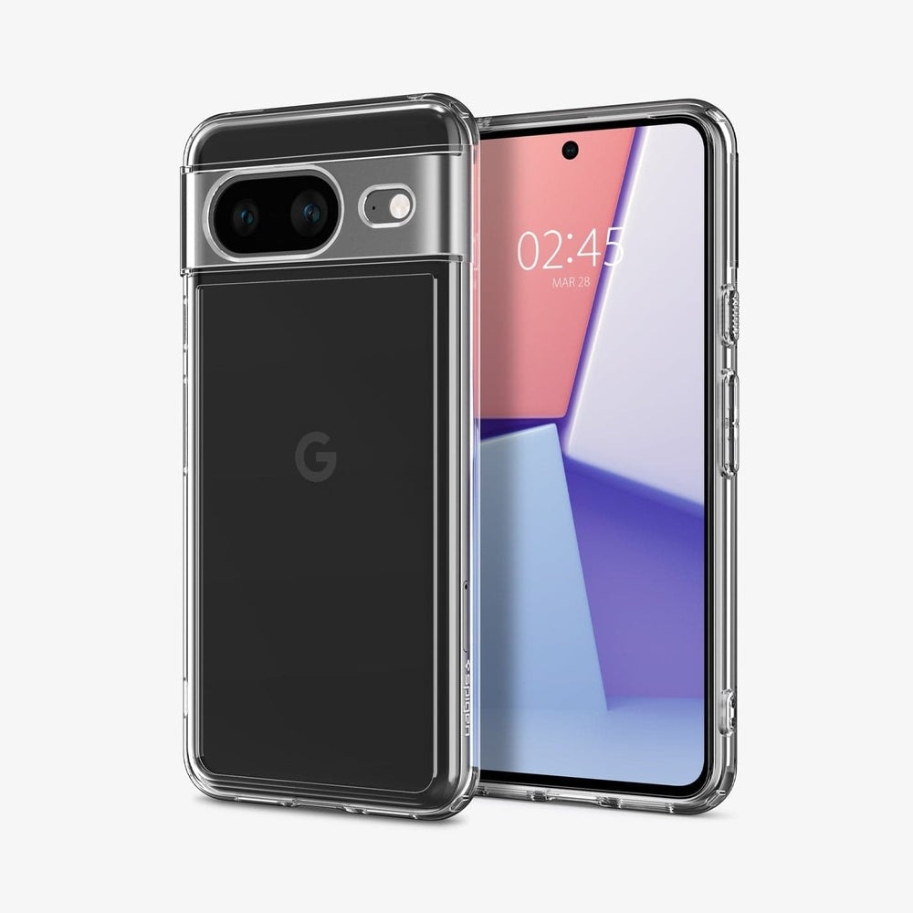 Чехол SPIGEN для Google Pixel 8 - Ultra Hybrid - Прозрачный - ACS06278.  Заходите!