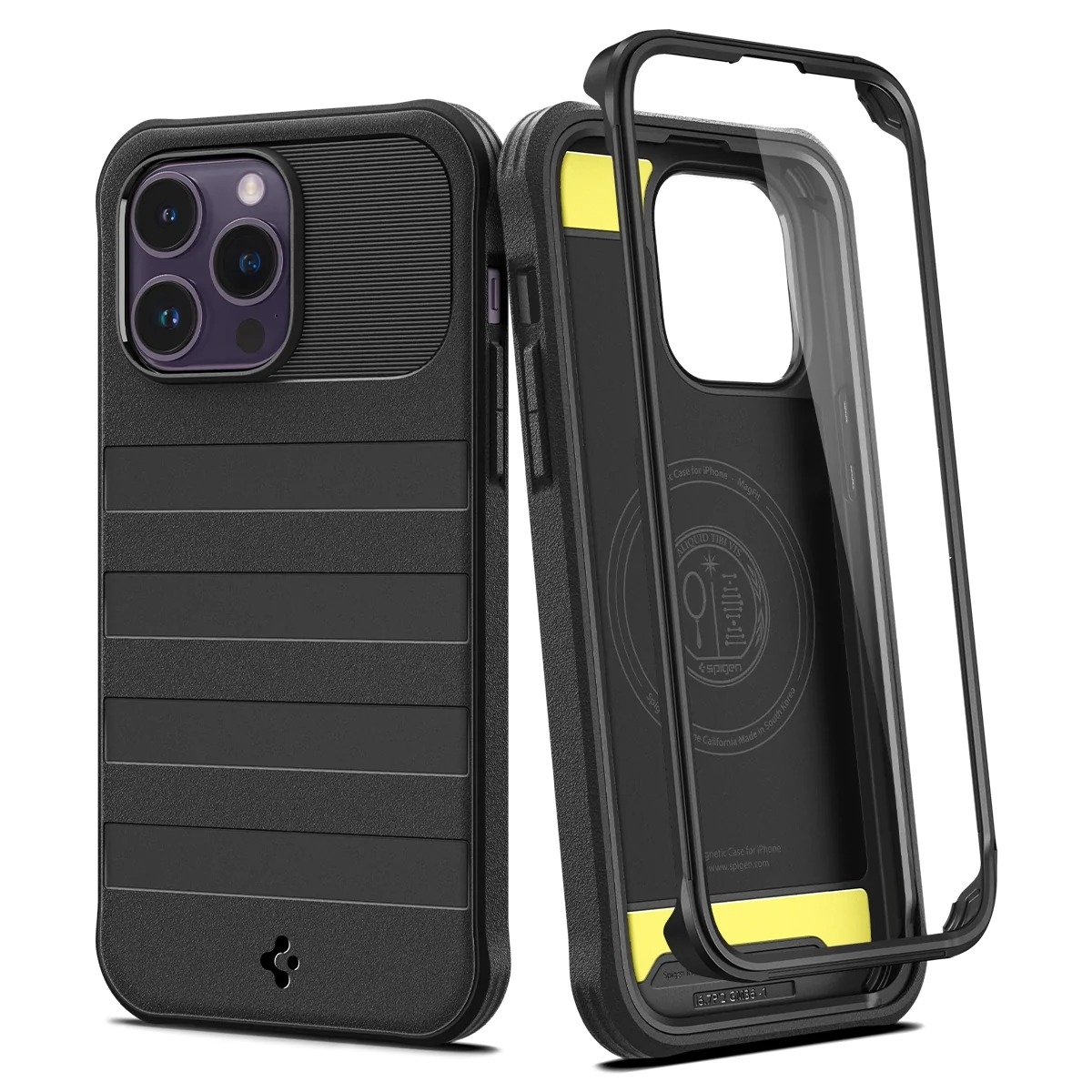 Чехол SPIGEN для iPhone 14 Pro - Geo Armor 360 (MagFit) - Черный -  ACS04997. Заходите!