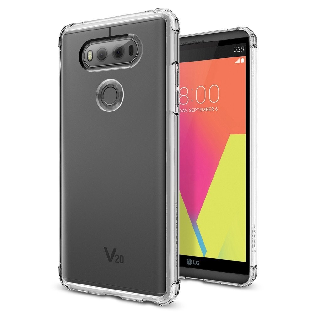 Чехол SPIGEN для LG V20 - Crystal Shell - Прозрачный - A20CS20688. Заходите!