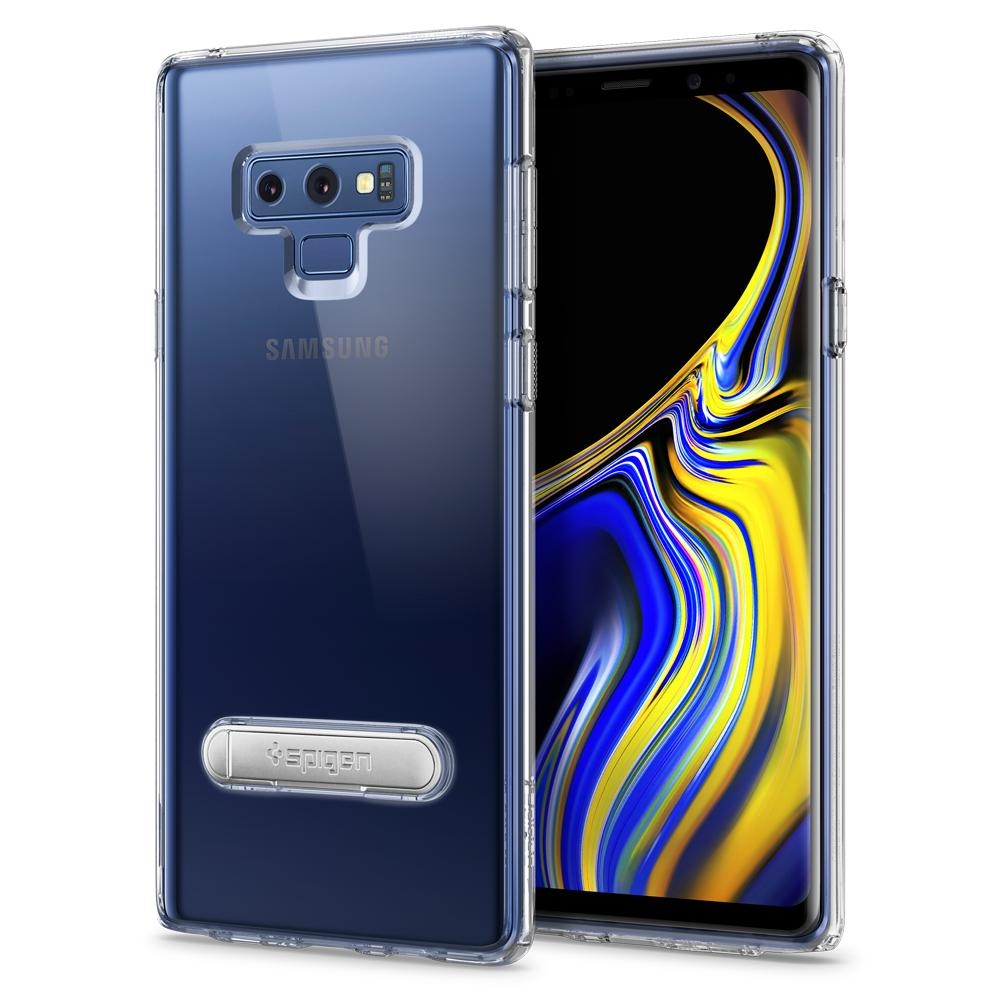 Гибридный чехол с подставкой SPIGEN для Galaxy Note 9 - Ultra Hybrid S -  Кристально-прозрачный - 599CS24586. Заходите!