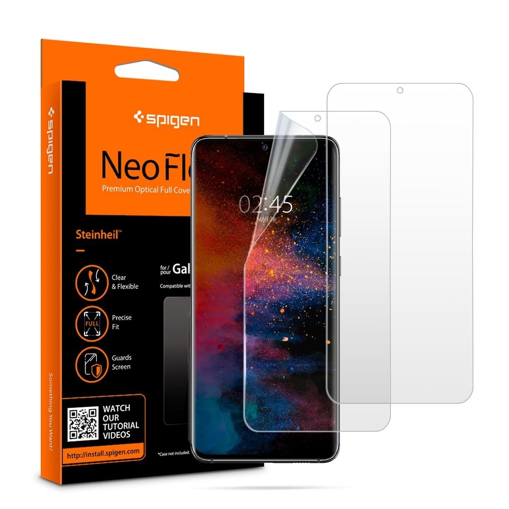 Защитная пленка SPIGEN для Galaxy S20 Ultra - Neo Flex - Прозрачный - 2 шт  - AFL00896