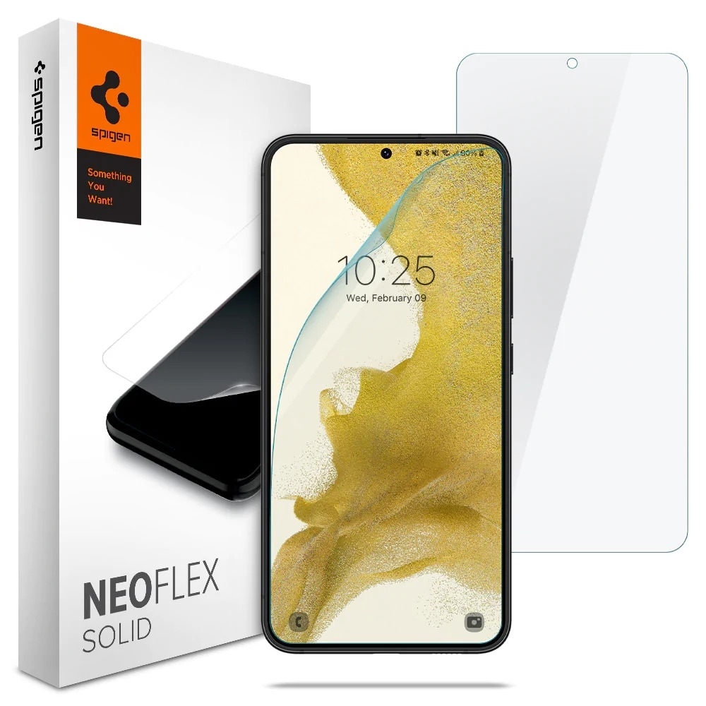 Защитная пленка SPIGEN для Galaxy S22 - Neo Flex Solid - Прозрачный - 1 шт  - AFL04150. Заходите!