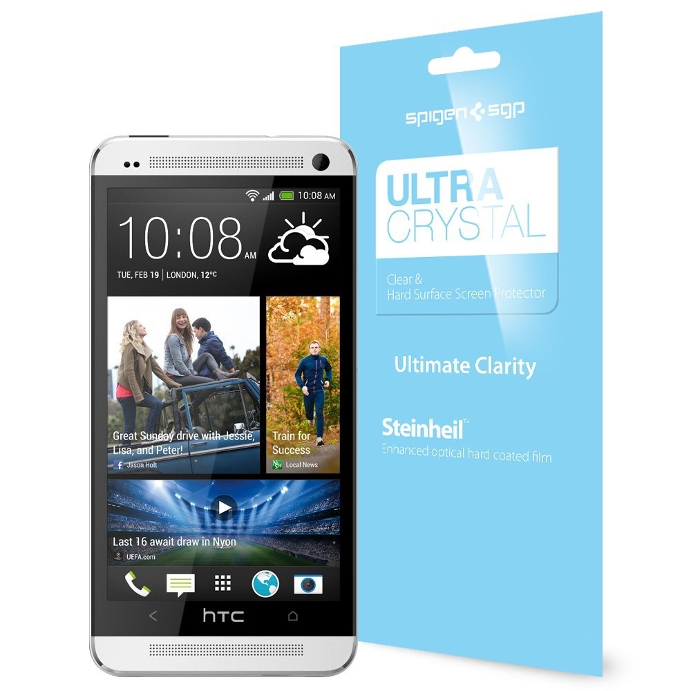 Защитная пленка SPIGEN для HTC One - Steinheil Ultra Crystal - SGP10200.  Заходите!