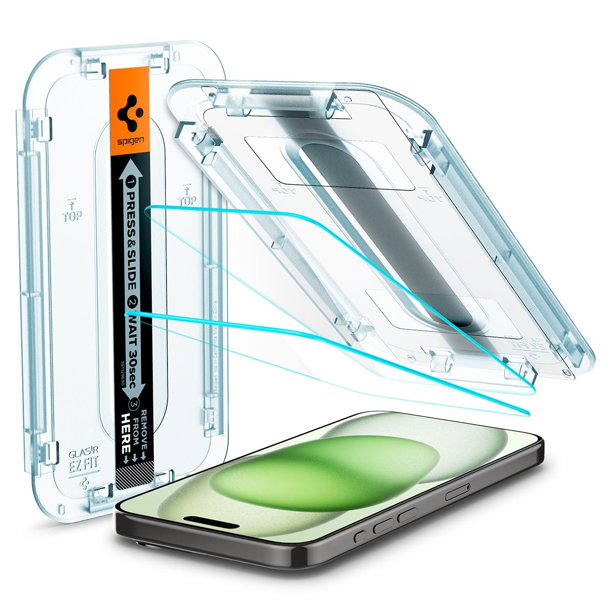 Защитное стекло для iphone 15 pro. Spigen 2pack Screen Protector for Galaxy s24 Series [ez Fit]