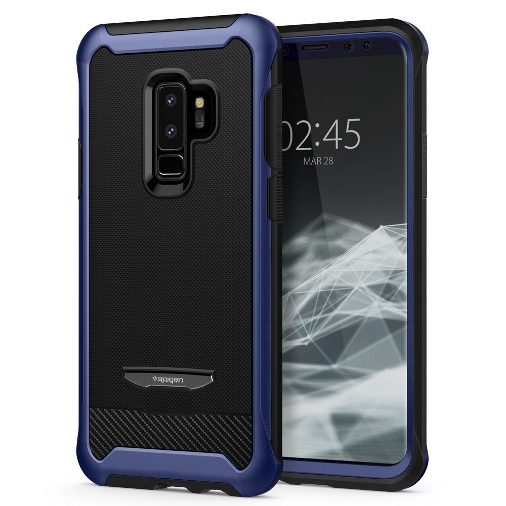 Защитный чехол SPIGEN для Galaxy S9 Plus - Reventon - Синий - 593CS22981.  Заходите!