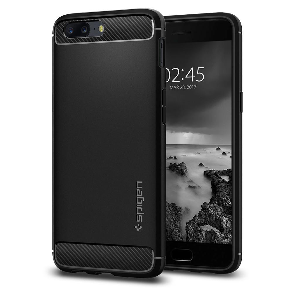 Прочный чехол Spigen для OnePlus Rugged Armor Черный